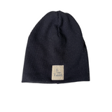 Beanie waffle negro