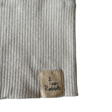 Cuello acanalado Vainilla