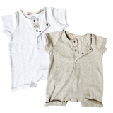 Romper con Manga Corta Blanco