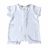 Romper con Manga Corta Blanco