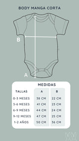 Body Manga Corta Algodón Acanalado Gris Jaspeado