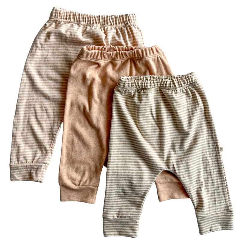Jogger Orgánico Avocado a Rayas