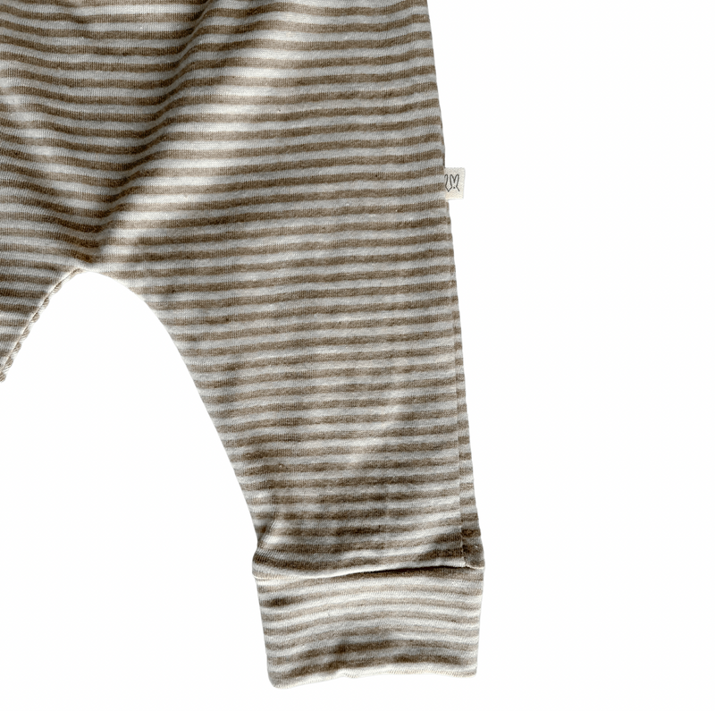 Jogger Orgánico Avocado a Rayas