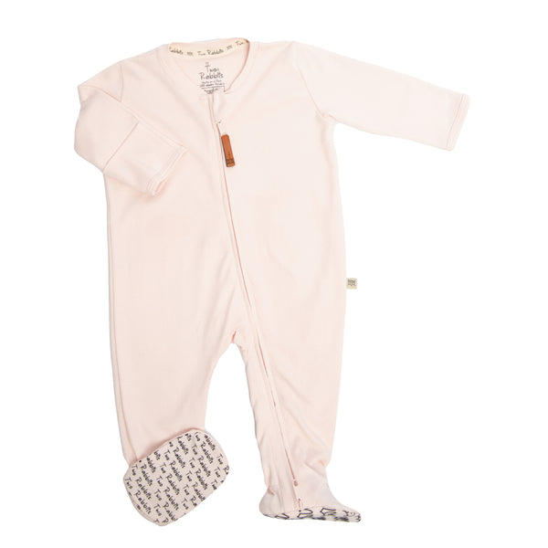 Enterizo Cierre Dusty Rose