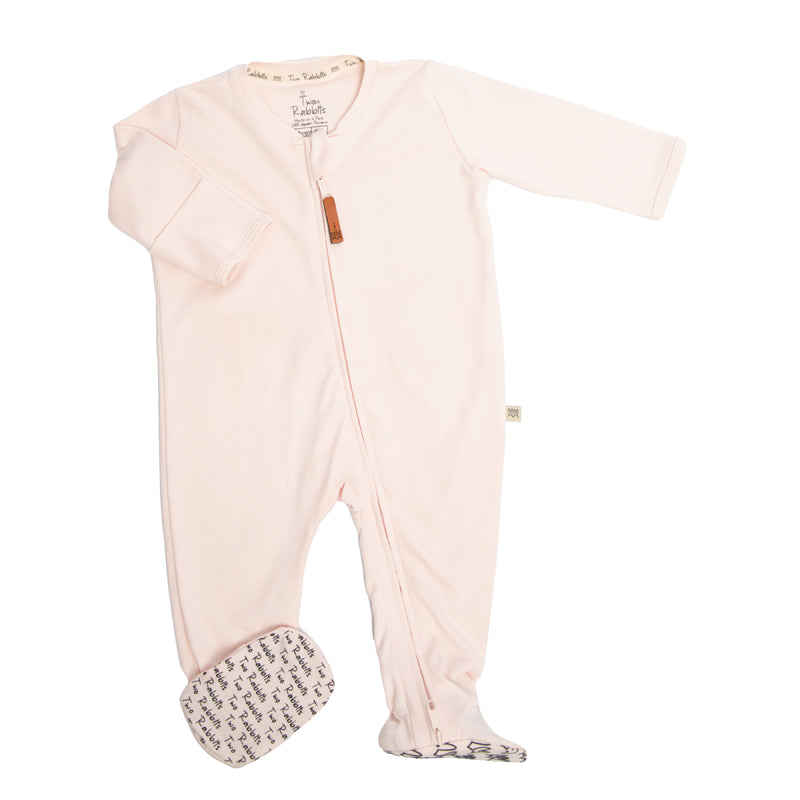 Enterizo Cierre Dusty Rose