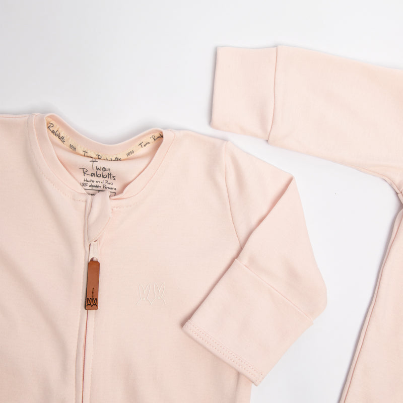 Enterizo Cierre Dusty Rose
