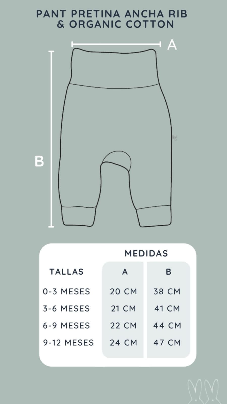 Pant Rib Blanco