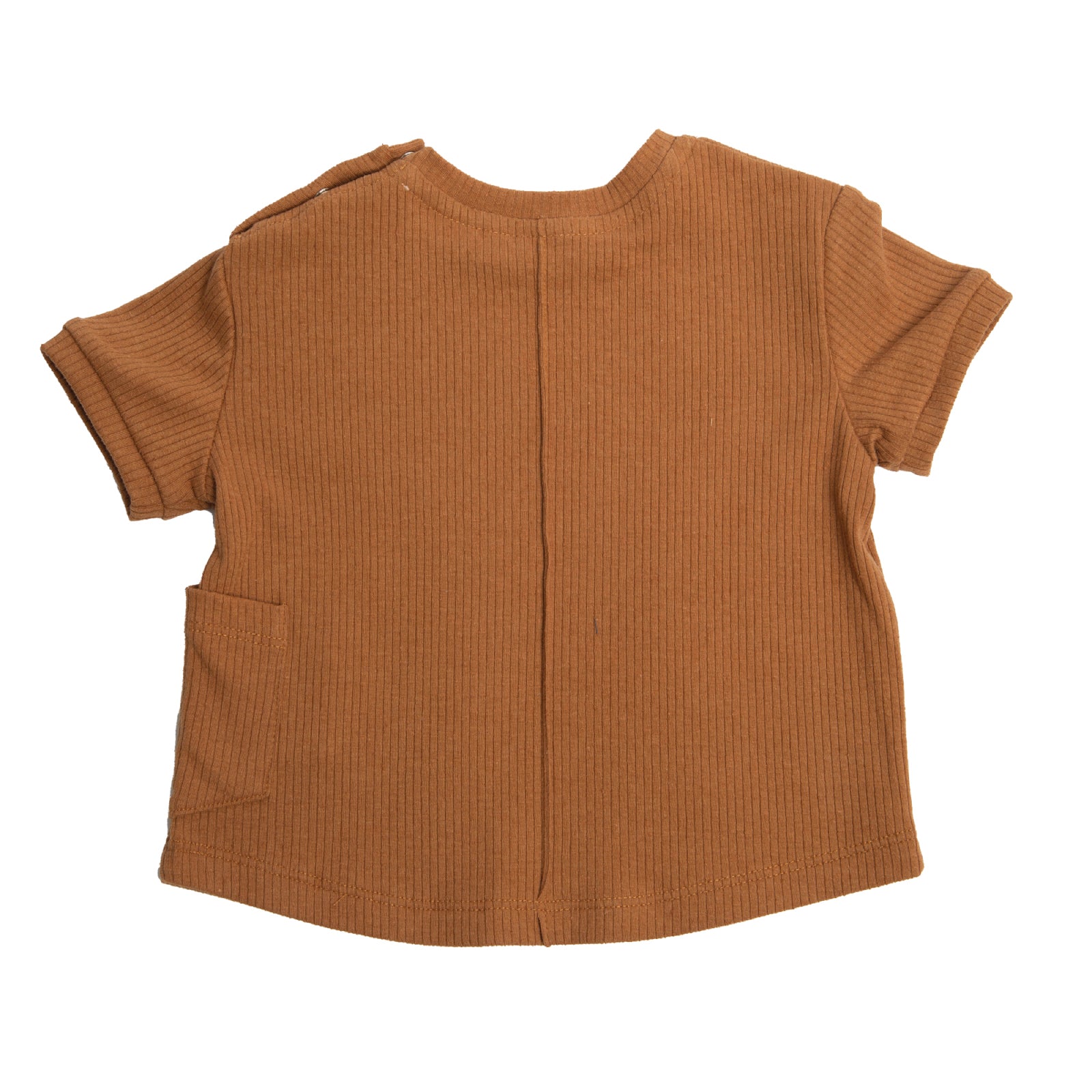 Polo Oversize Acanalado Sienna