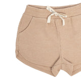 Short Comfy Waffle Beige