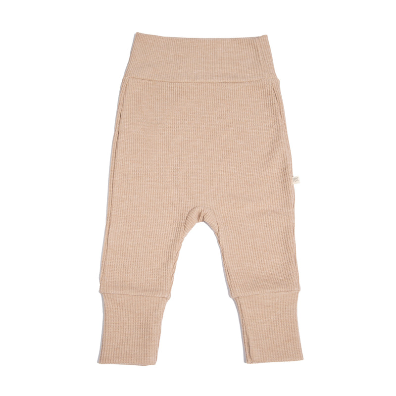 Pant Waffle Beige -Adjustable Fit!