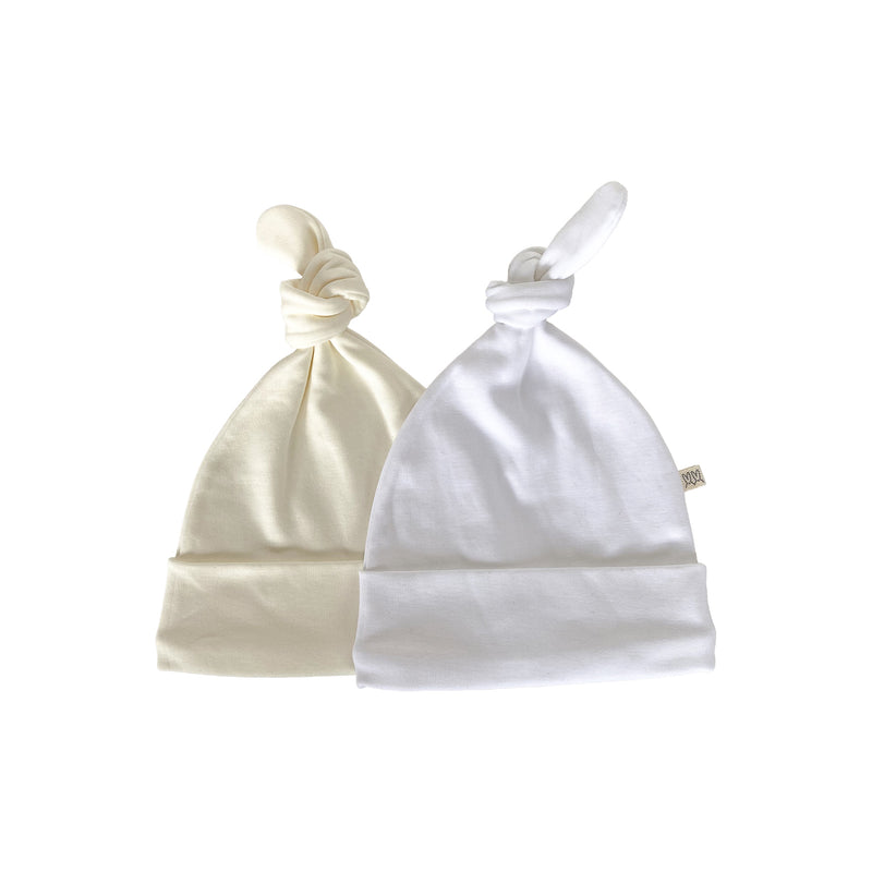 Gorro Nudo Pima Hueso