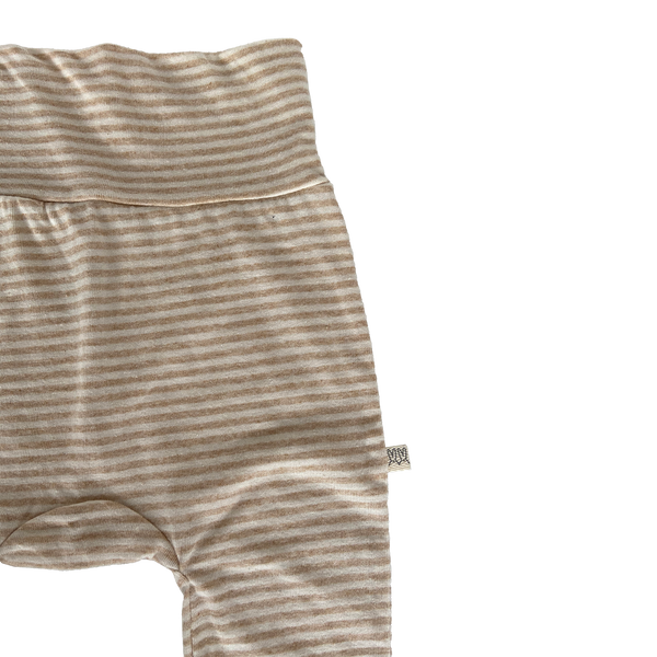 Pant Algodón Orgánico Vicuña a Rayas