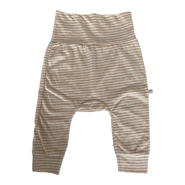 Pant Algodón Orgánico Vicuña a Rayas