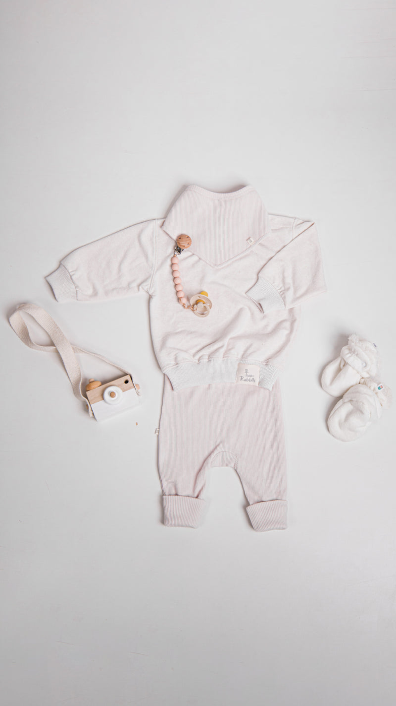 Spring Oversize Sweatshirt Vainilla